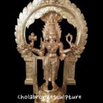 Brass Goddess Mariamman Statue
