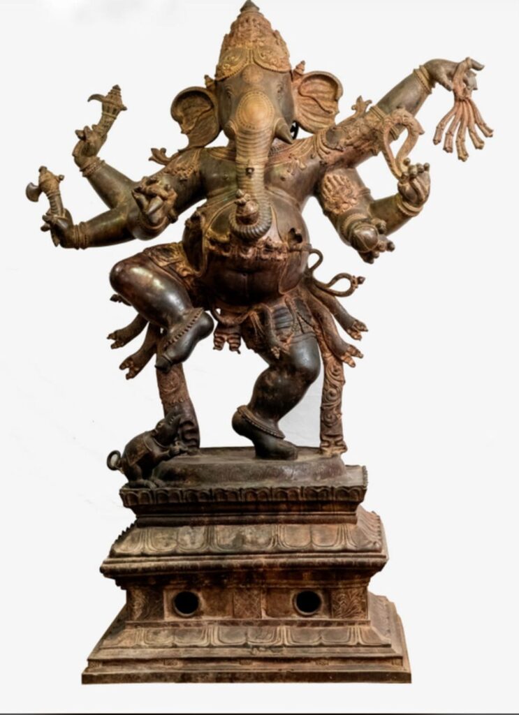 Lord Ganesha Idol Statue Brass