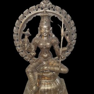 KAMAKSHI Amman PANCHALAOGA VIKRAHAM/Brass Idol/PANCHATHATHU Idol/பஞ்சலோக விக்ரஹம் / ஐம்பொன் சிலை / for Home Pooja and Temple Need