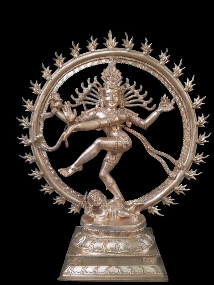 panchaloha statue lord nataraja swamimalai