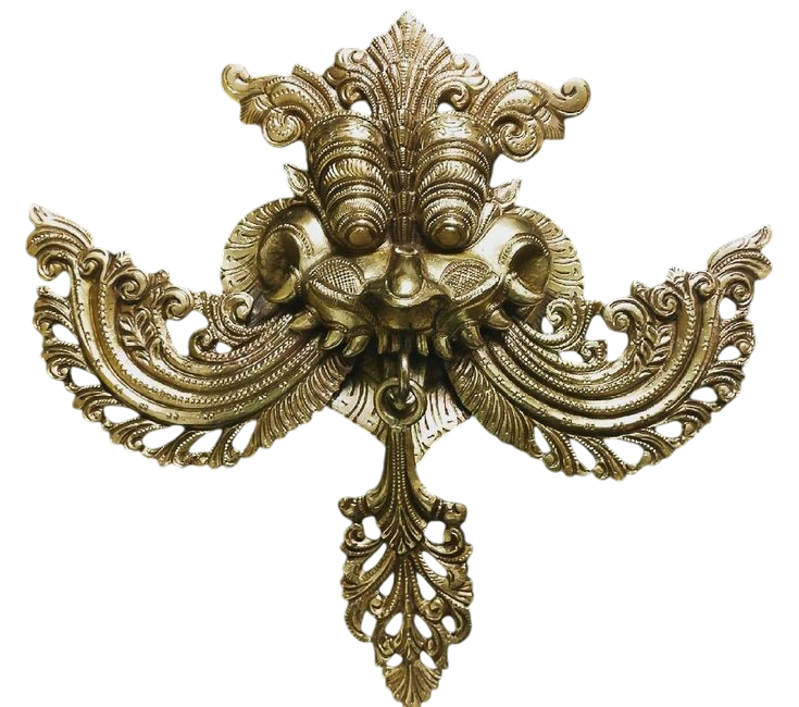 Thiruvachi Arch Brass Temple Prabhavali