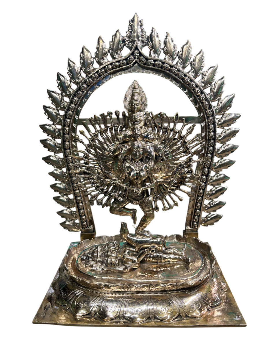 Kali Tandava | Panchaloha Bronze Statue from Swamimalai