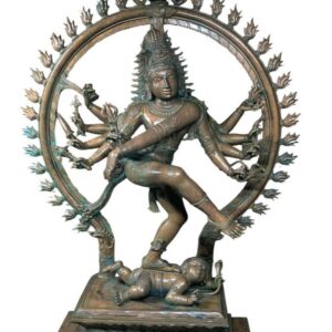 Dancing Shiva Under Cosmic Fire Ring (Nataraja) | Madhuchista Vidhana (Lost-Wax) | Panchaloha Bronze from Swamimalai