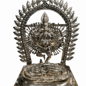 Goddess Guhya Kali Tandava | Panchaloha Bronze Statue from Swamimalai